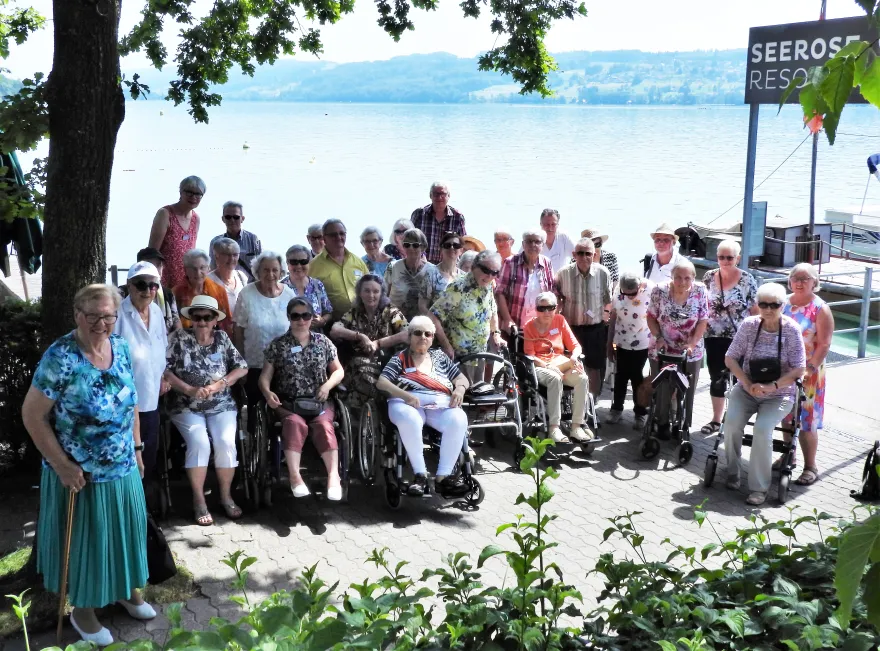 Tagesausflug der Regionalstelle Freiamt an den Hallwilersee